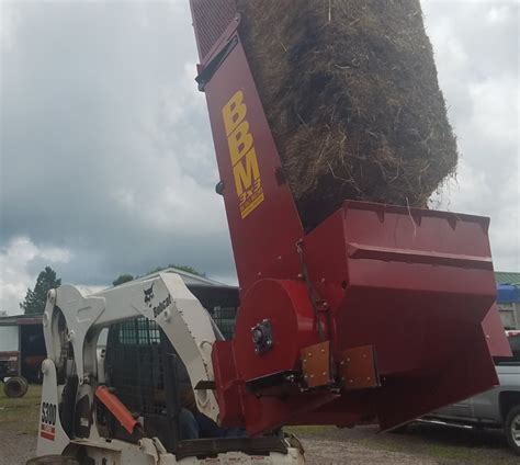 bbm skid steer mulcher|big bale mulcher tds.